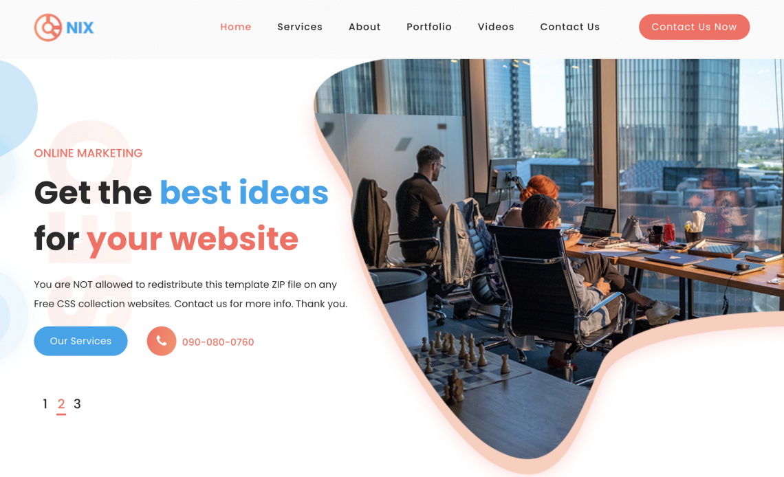 Onix Digital – A Marketing Website Template