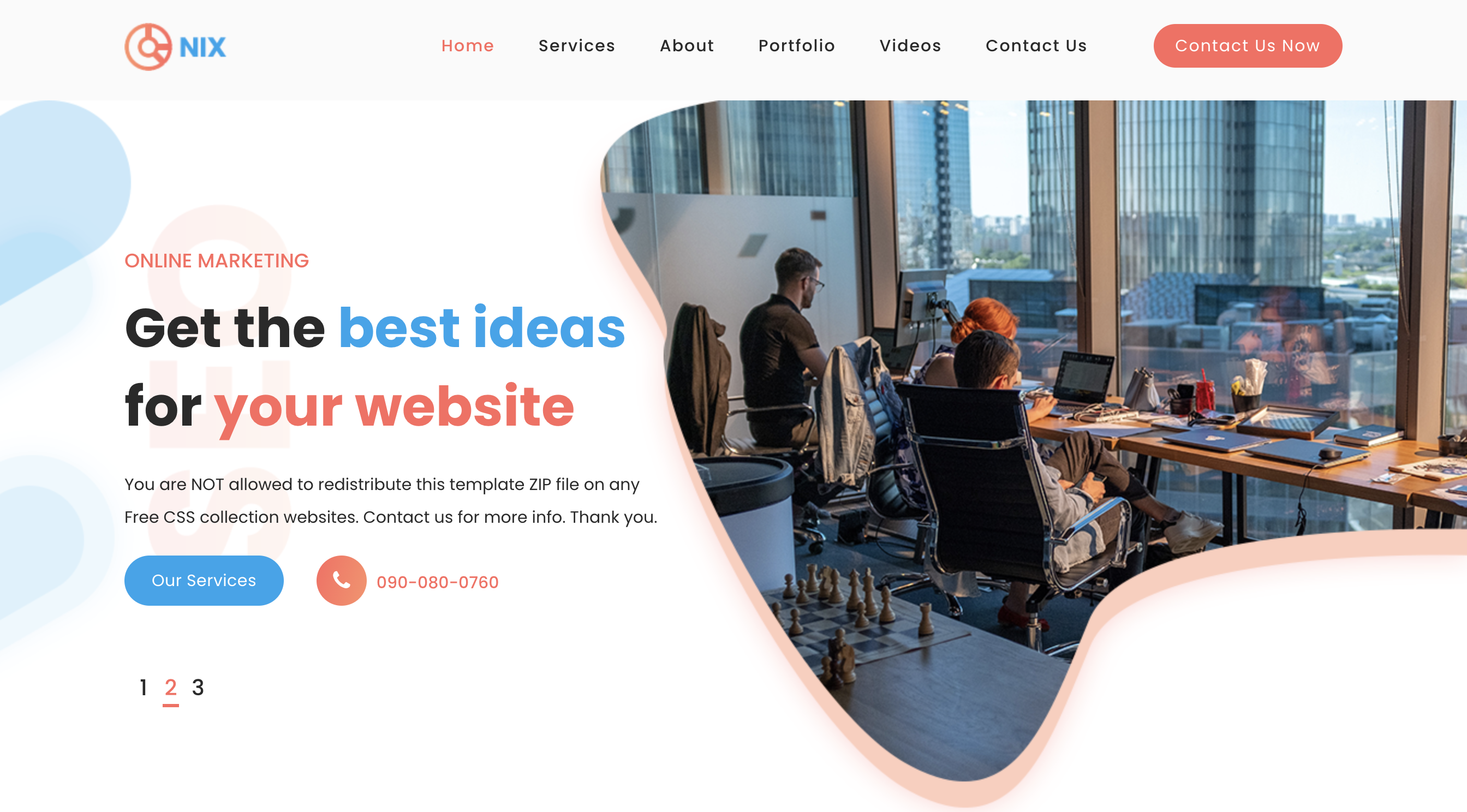 Onix Digital – A Marketing Website Template