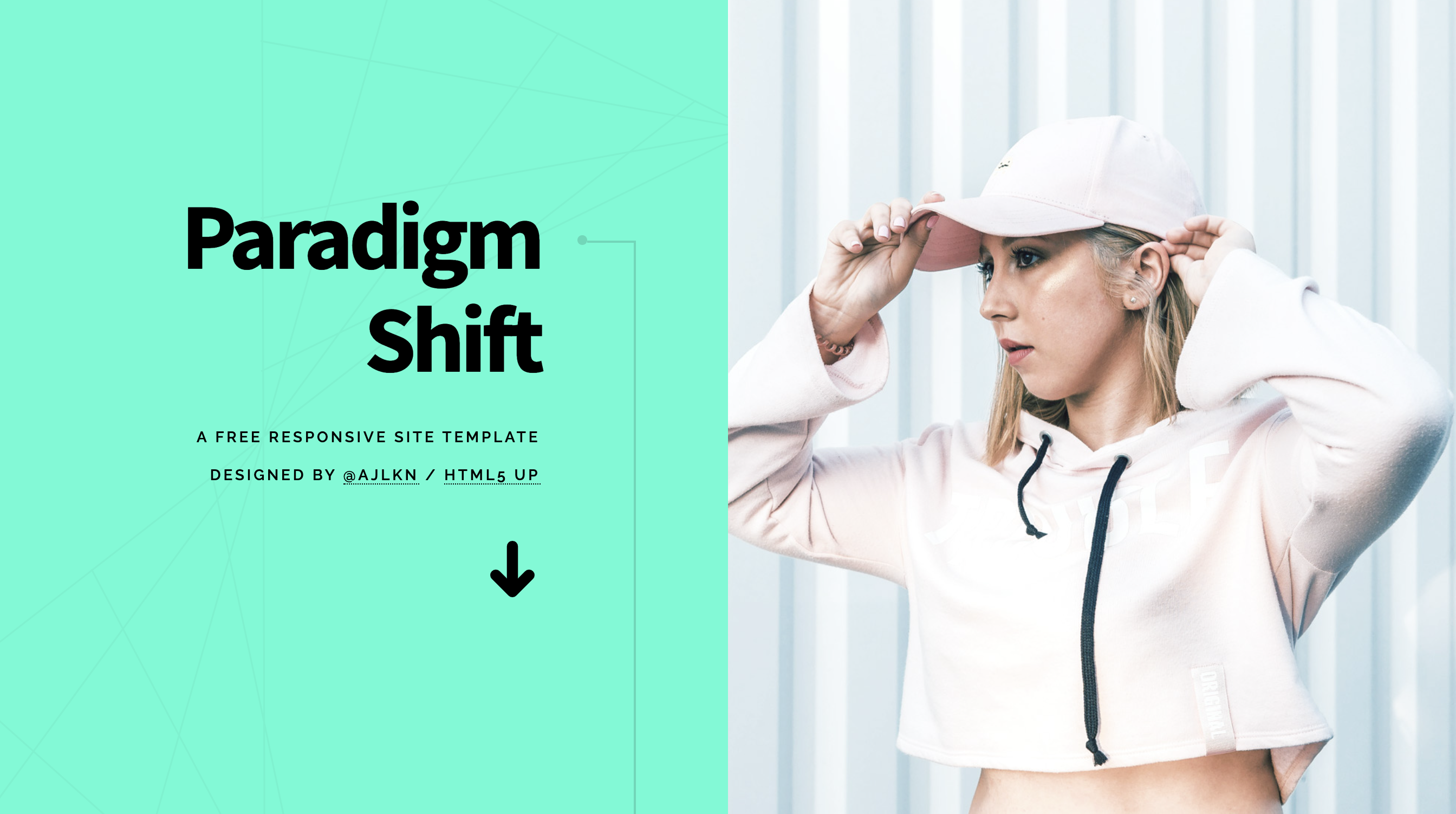 Paradigm Shift – A Free HTML5-style Template
