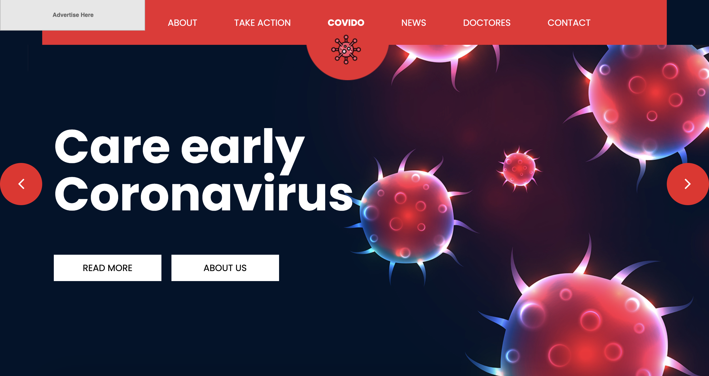 Covido – Free Coronavirus HTML Template