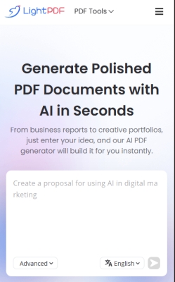 How to create professional PDFs Easily with AI